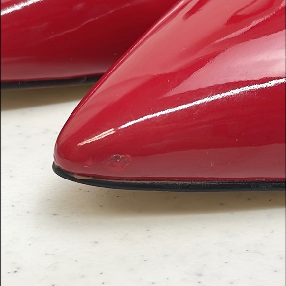 Jessica Simpson Crossover Red High Heels - Picture 11 of 12